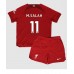 Cheap Liverpool Mohamed Salah #11 Home Football Kit Children 2022-23 Short Sleeve (+ pants)